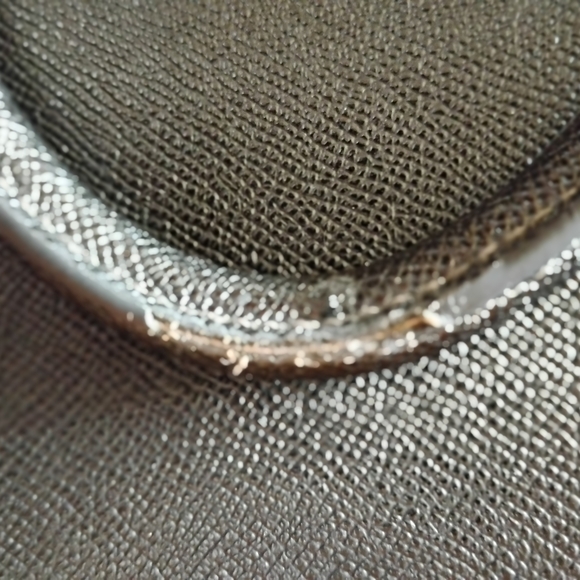 Coach Ethan Slim Pebbled Black Leather Briefcase with Shoulder Strap - Picture 15 of 16